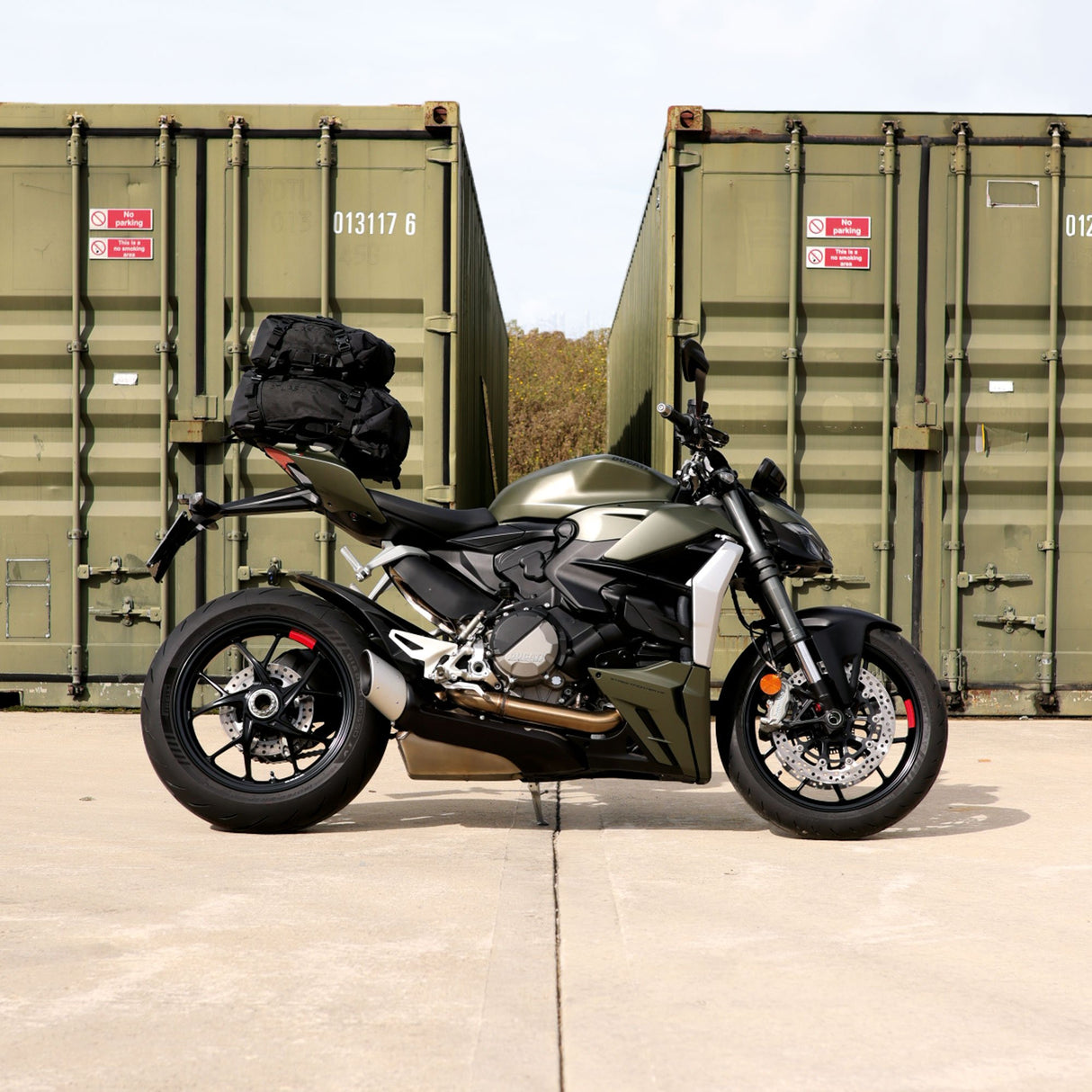 Oxford Atlas T-30 Advanced Tourpack Motorcycle Motorbike Luggage Tail Bag 30L Black