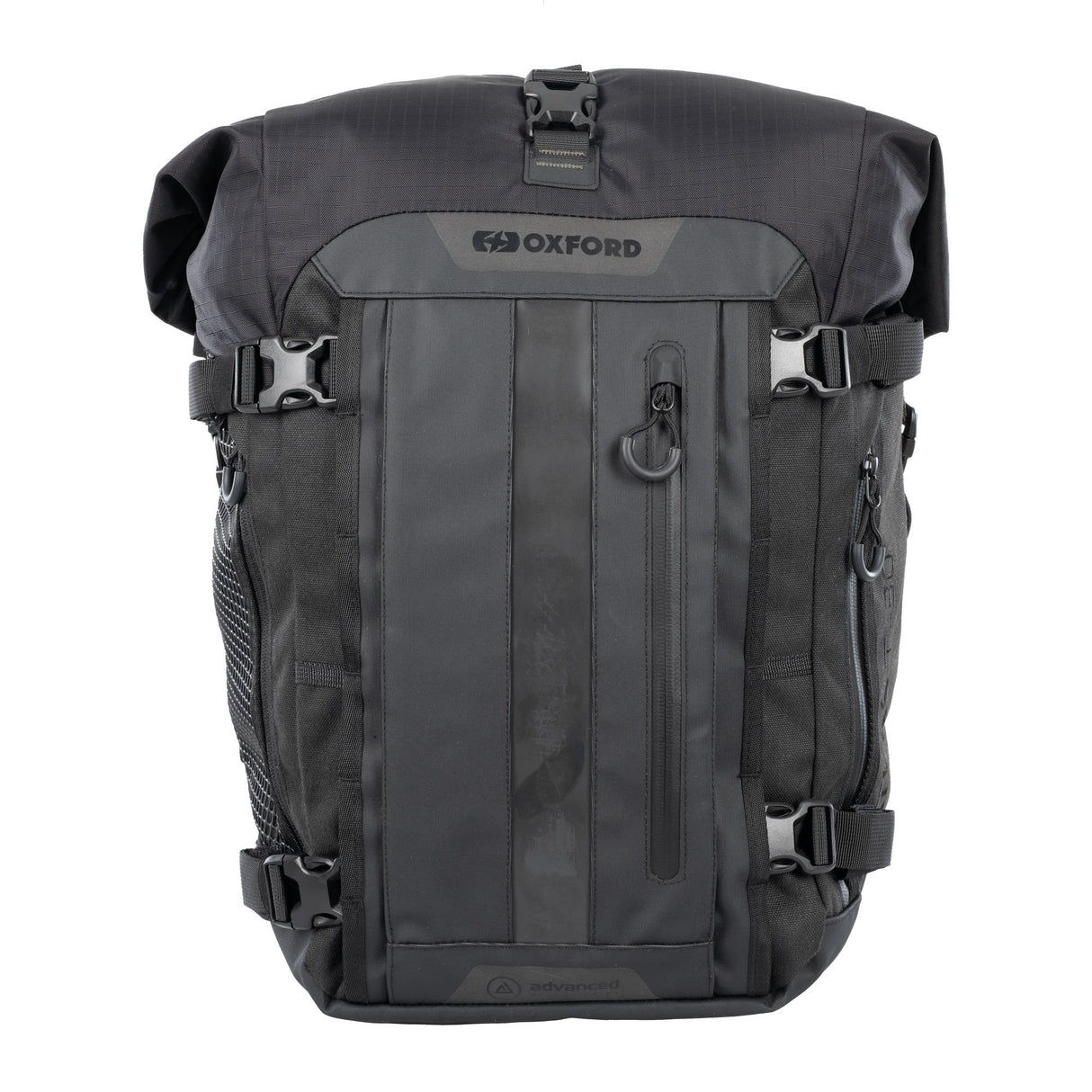 Oxford Atlas T-30 Advanced Tourpack Motorcycle Motorbike Luggage Tail Bag 30L Black
