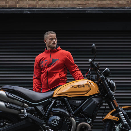 Oxford Super Hoodie 2.0 Mens Armoured Jacket Sports Red