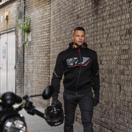 Oxford Super Hoodie 2.0 Mens Armoured Jacket Sports Black