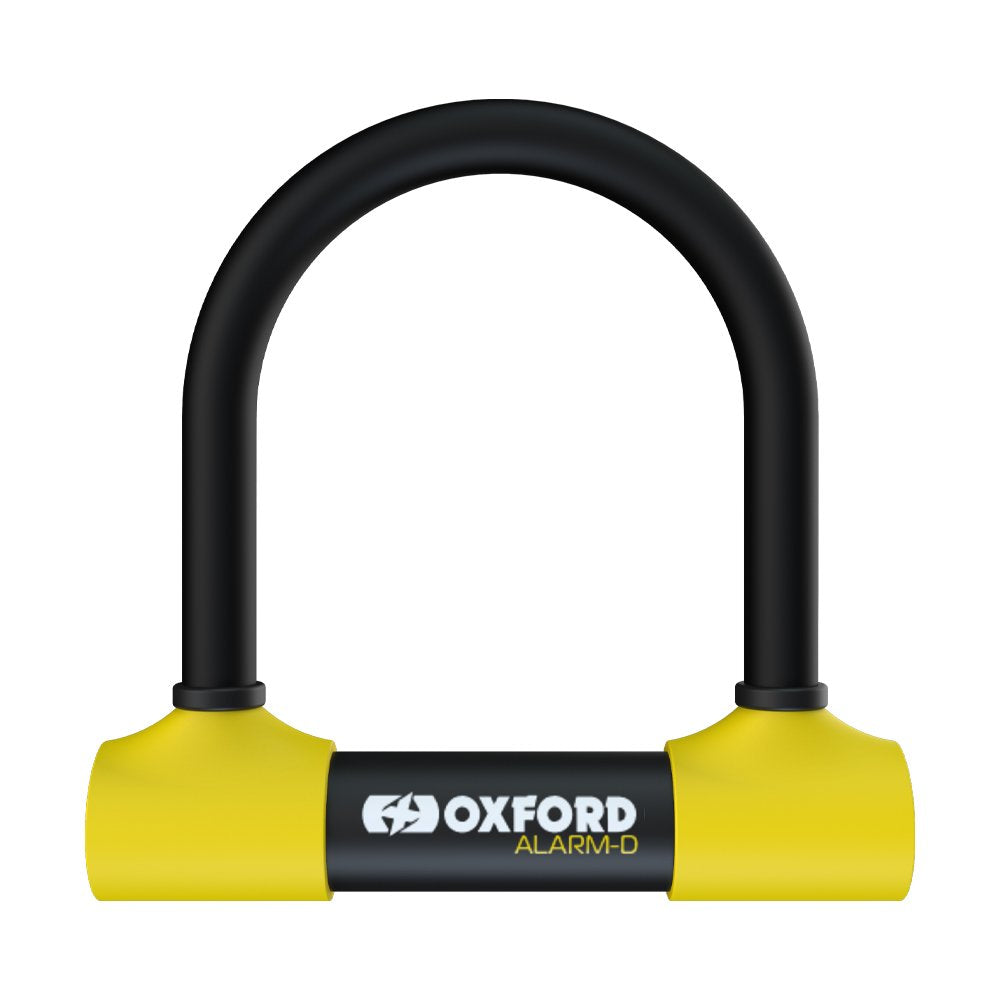 Oxford LK220 Alarm-D Scooter Motorcycle Security Alarm Disc Lock Yellow