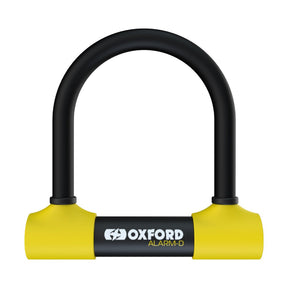 Oxford LK220 Alarm-D Scooter Motorcycle Security Alarm Disc Lock Yellow