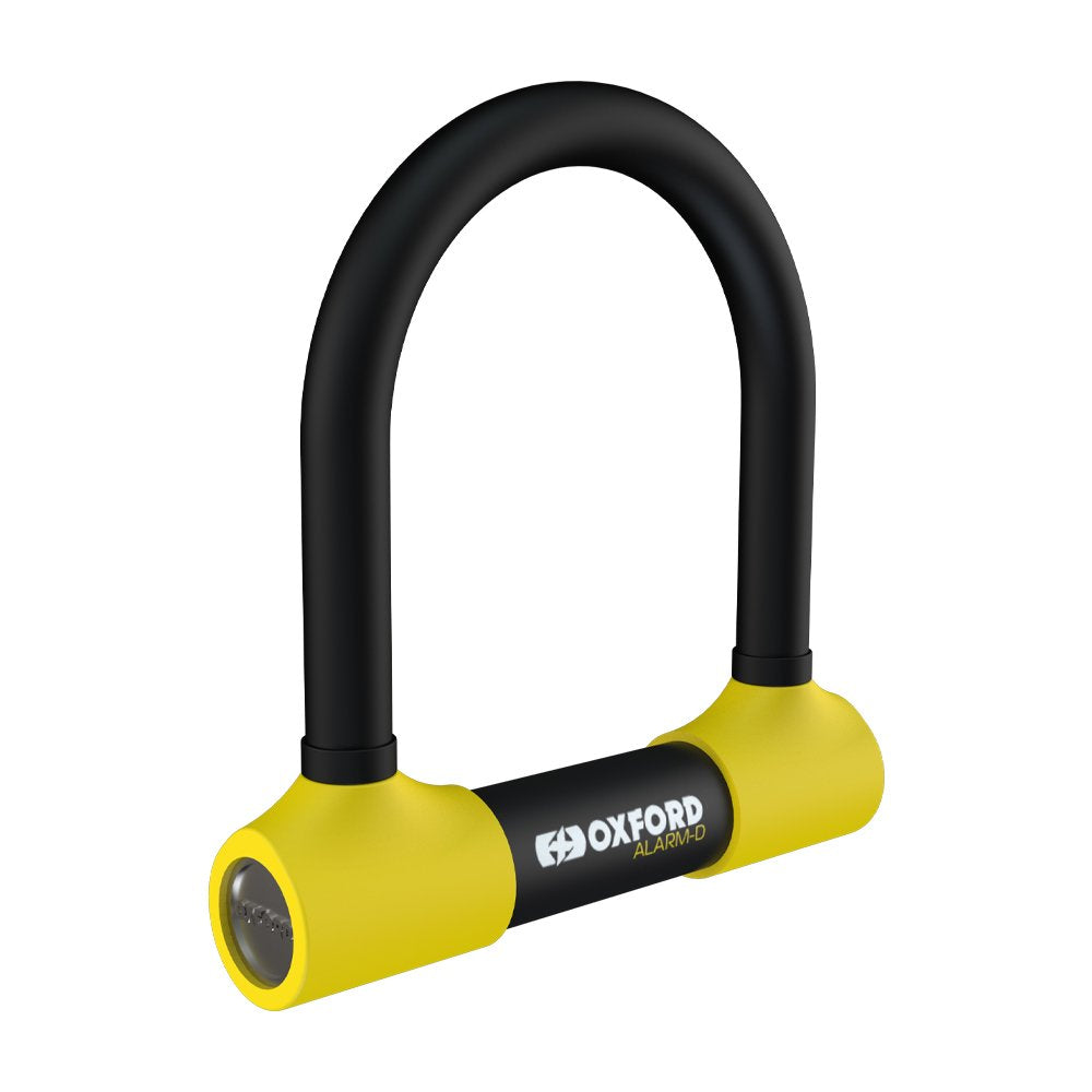 Oxford LK220 Alarm-D Scooter Motorcycle Security Alarm Disc Lock Yellow
