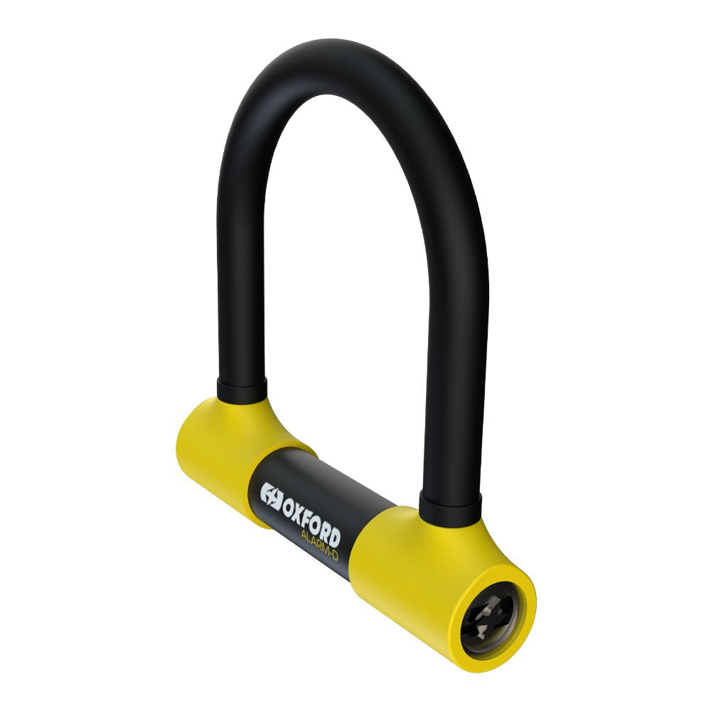 Oxford LK220 Alarm-D Scooter Motorcycle Security Alarm Disc Lock Yellow