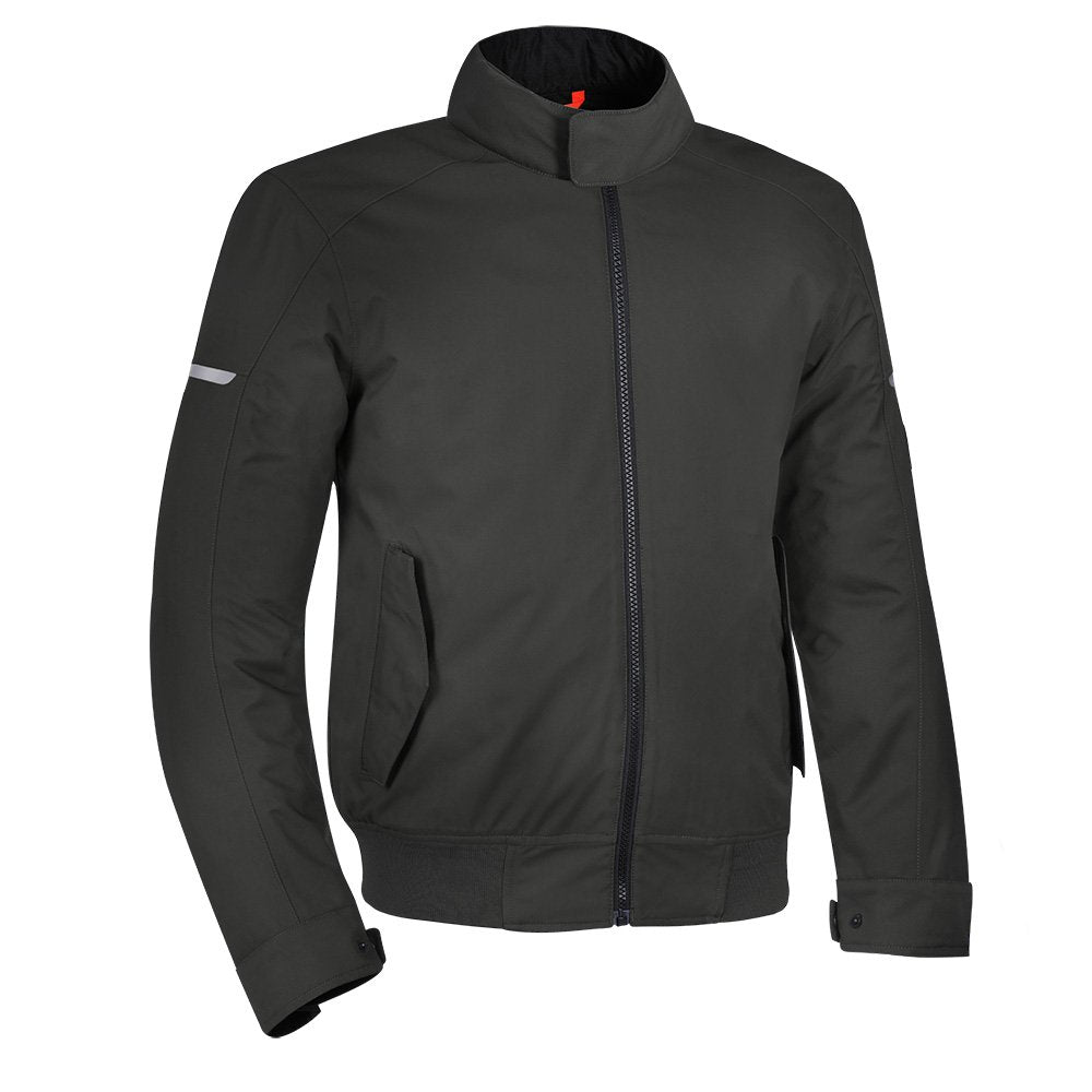 Oxford Harrington Motorcycle Bomber Jacket Black Summer