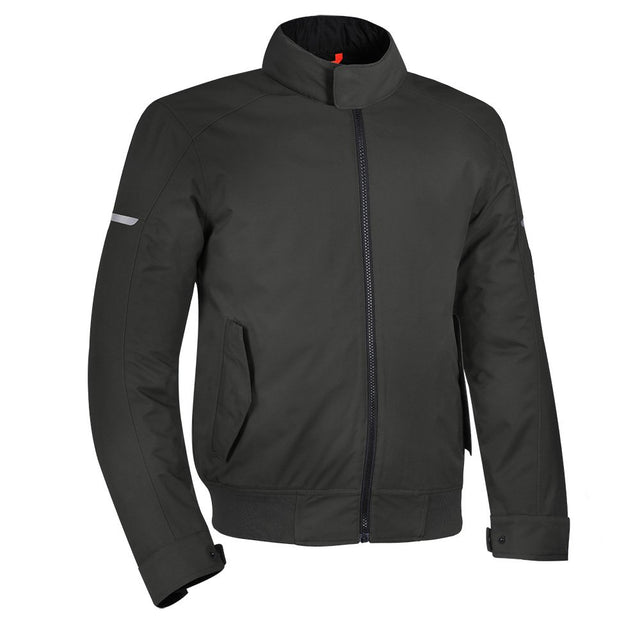Oxford Harrington Motorcycle Bomber Jacket Black Summer