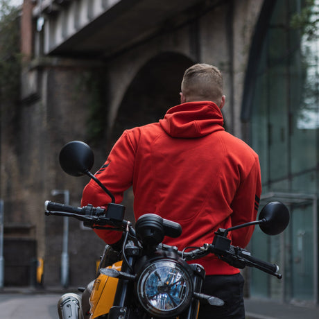 Oxford Super Hoodie 2.0 Mens Armoured Jacket Sports Red