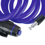 Oxford OF245 Motorcycle Bicycle Cable Lock Security Locks 12mm x 1.8M Blue