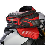 Oxford Luggage M30R Quick Release Motorcycle Motorbike Magnetic Tank Bag 30L Red