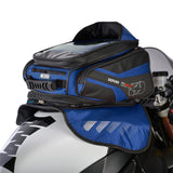 Oxford Luggage M30R Quick Release Motorcycle Motorbike Magnetic Tank Bag 30L Blue