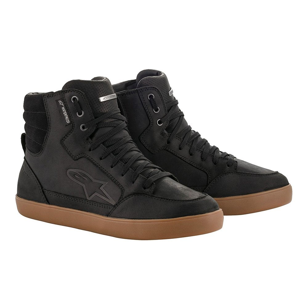Alpinestars J-6 Waterproof Boot Black Gum Mens Motorcycle