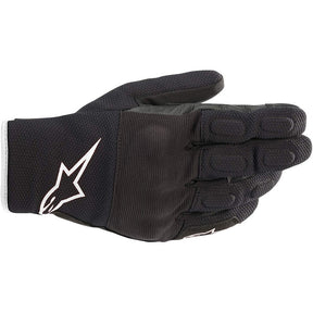 Alpinestars S Max Drystar Motorcycle Gloves Black & White