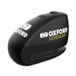 Oxford LK289 Screamer 7 Motorcycle Alarm Disc Lock 100dB Black