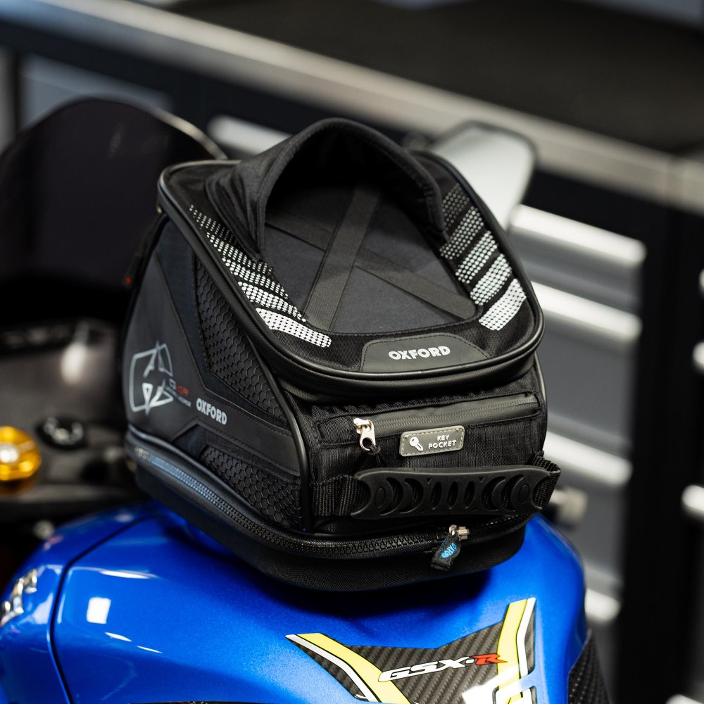Oxford OL290 Luggage Q4R Quick Release Motorcycle Motorbike Tank Bag 4L Black