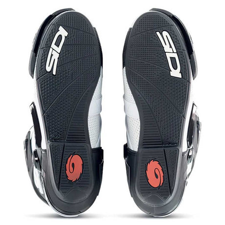 Sidi Rex Air CE Motorcycle Boots White Black