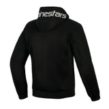 Alpinestars Chrome Superairflow Men’s Motorcycle Armoured Hoodie Black