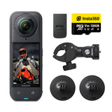 Insta360 X5 Action Camera - Motorcycle Bundle