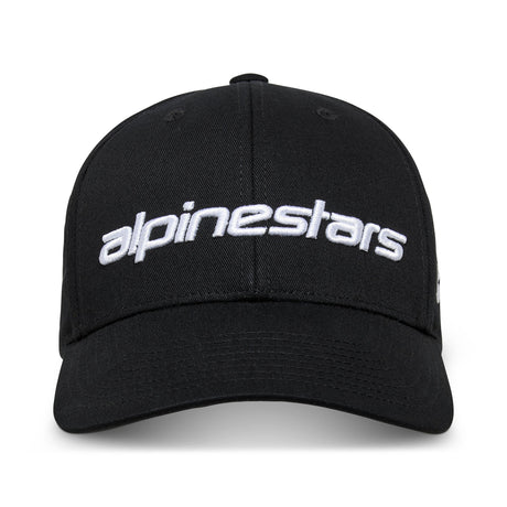 Alpinestars Linear Wordmark 2.0 Hat Baseball Black White