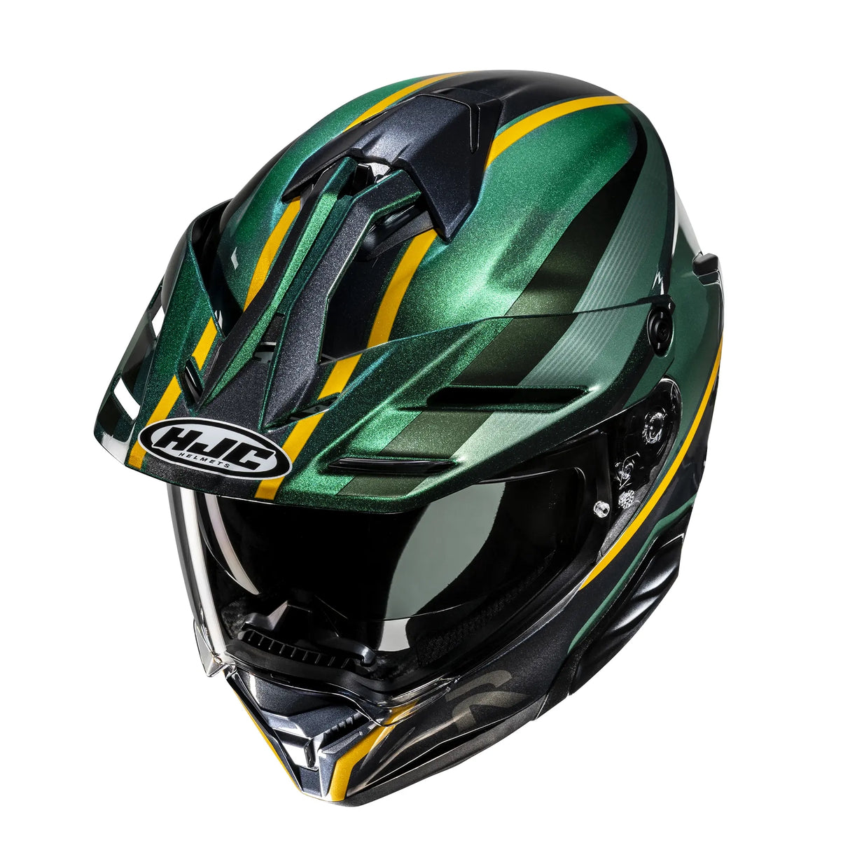 HJC RPHA 60 Abre Adventure Motorcycle Helmet Green