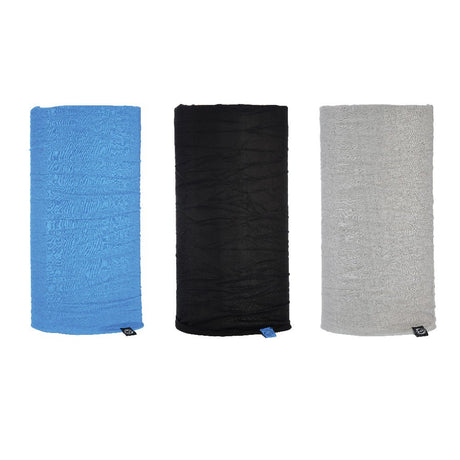 Oxford Comfy Neck Tube Base Layers Black Blue Grey 3 Pack