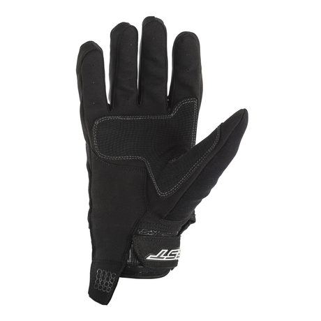 RST Rider CE Mens Motorcycle Gloves Black White