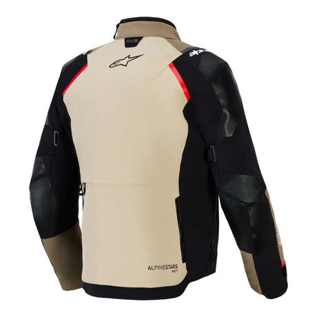 Alpinestars Andes Pro Drystar XF Men’s Motorcycle Jacket Walnut Aluminum