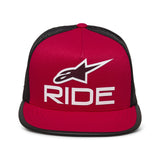 Alpinestars Ride 4.0 Trucker Hat Red Black White