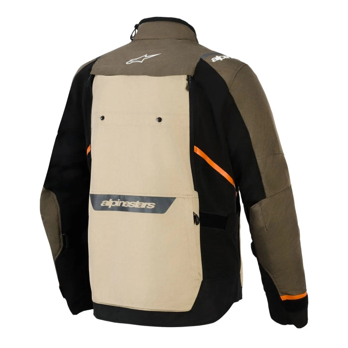 Alpinestars Cusco Drystar Men’s Motorcycle Jacket Walnut Aluminum Black