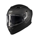 MT Braker SV Pure Motorcycle Full Face Helmet Matt Black