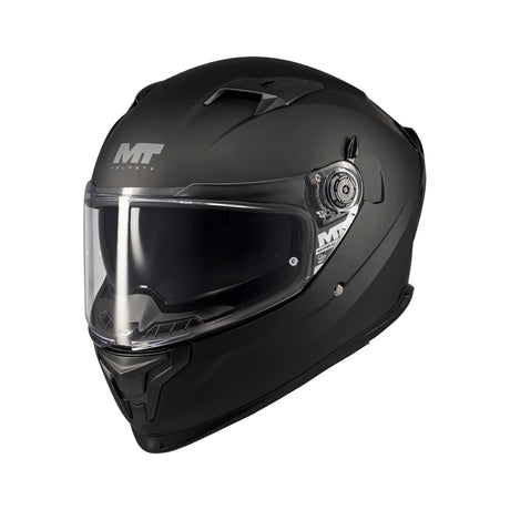 MT Braker SV Pure Motorcycle Full Face Helmet Matt Black