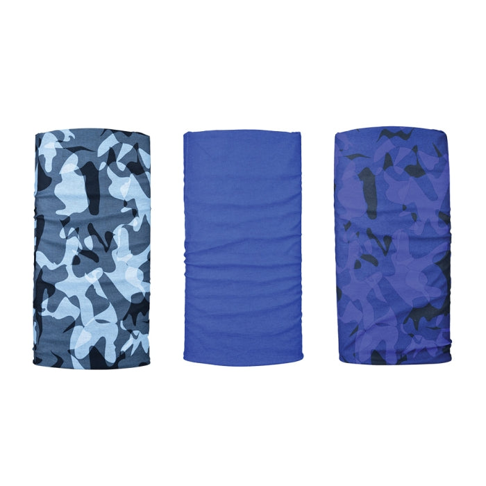 Oxford Comfy Neck Tube Base Layers Havoc Blue 3 Pack
