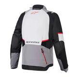 Alpinestars Andes V4 Drystar Men’s Motorcycle Jacket Grey / Black / Red