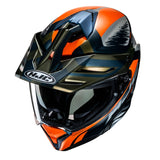 HJC RPHA 60 Quid Helmet Adventure Motorcycle Helmet Orange Black