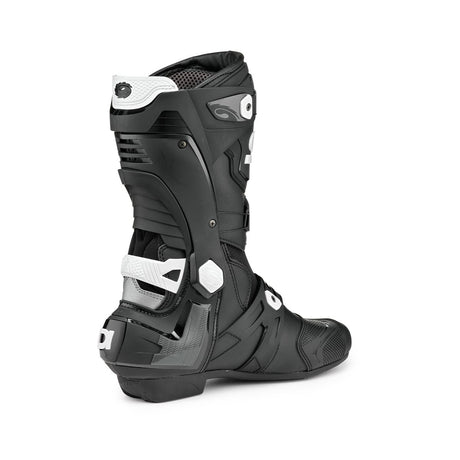 Sidi Rex CE Motorcycle Boots Black White