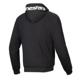 Alpinestars Chrome V2 Sport Men’s Motorcycle Armoured Hoodie Black / White