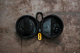 Moto II Carry Case Durable EVA Protective Hard Case with Padded Interior & Carabiner Clip