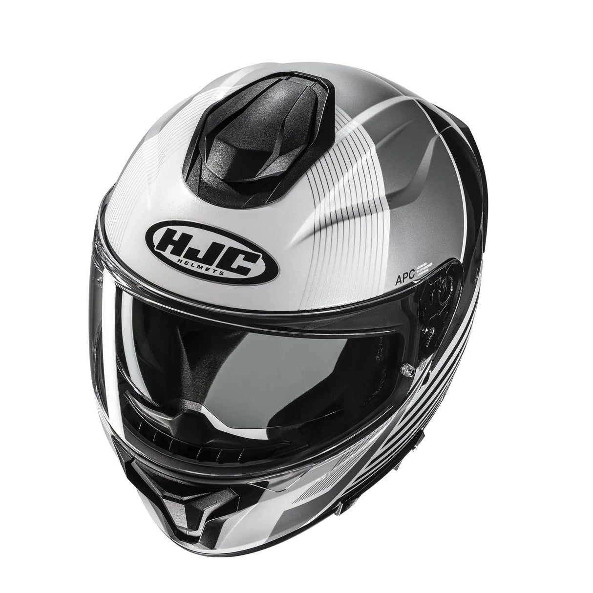 HJC C71 Morix Motorcycle Full Face Helmet Black