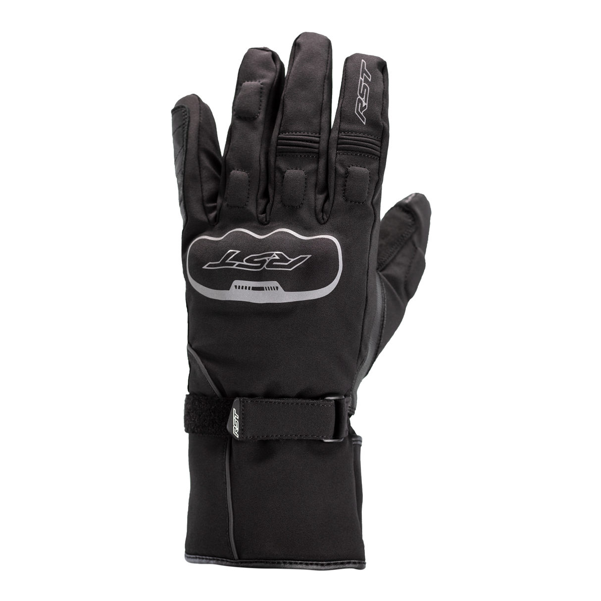 RST Axiom CE Mens Waterproof Motorcycle Gloves Black