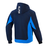 Alpinestars Radium Tech Motorcycle Armoured Hoodie Royal Blue