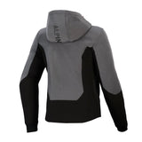 Alpinestars Stella Radium Tech Motorcycle Armoured Ladies Hoodie Grey Black