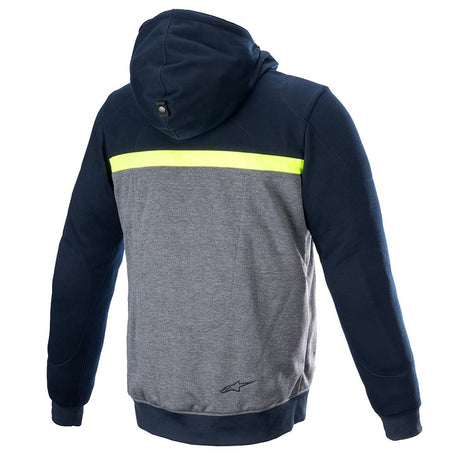 Alpinestars Chrome Street Armoured Hoodie Motorcycle Jacket Dark Navy Dark Grey