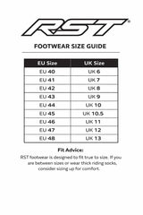 RST S1 Mens CE Motorcycle Boots Black