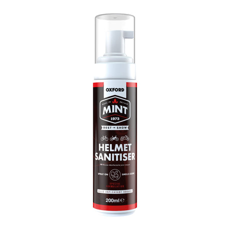 Oxford Mint OC300 Motorcycle Helmet Sanitiser Foam Cleaner 200ml