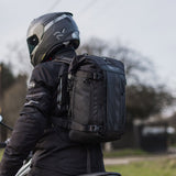Oxford Atlas B-20 Advanced Backpack Motorcycle Motorbike Luggage 20L Black