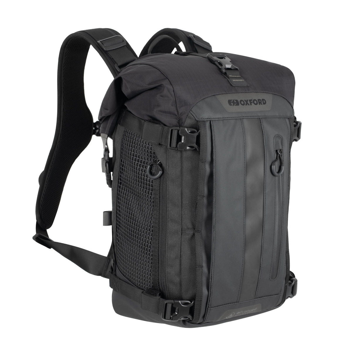 Oxford Atlas B-20 Advanced Backpack Motorcycle Motorbike Luggage 20L Black