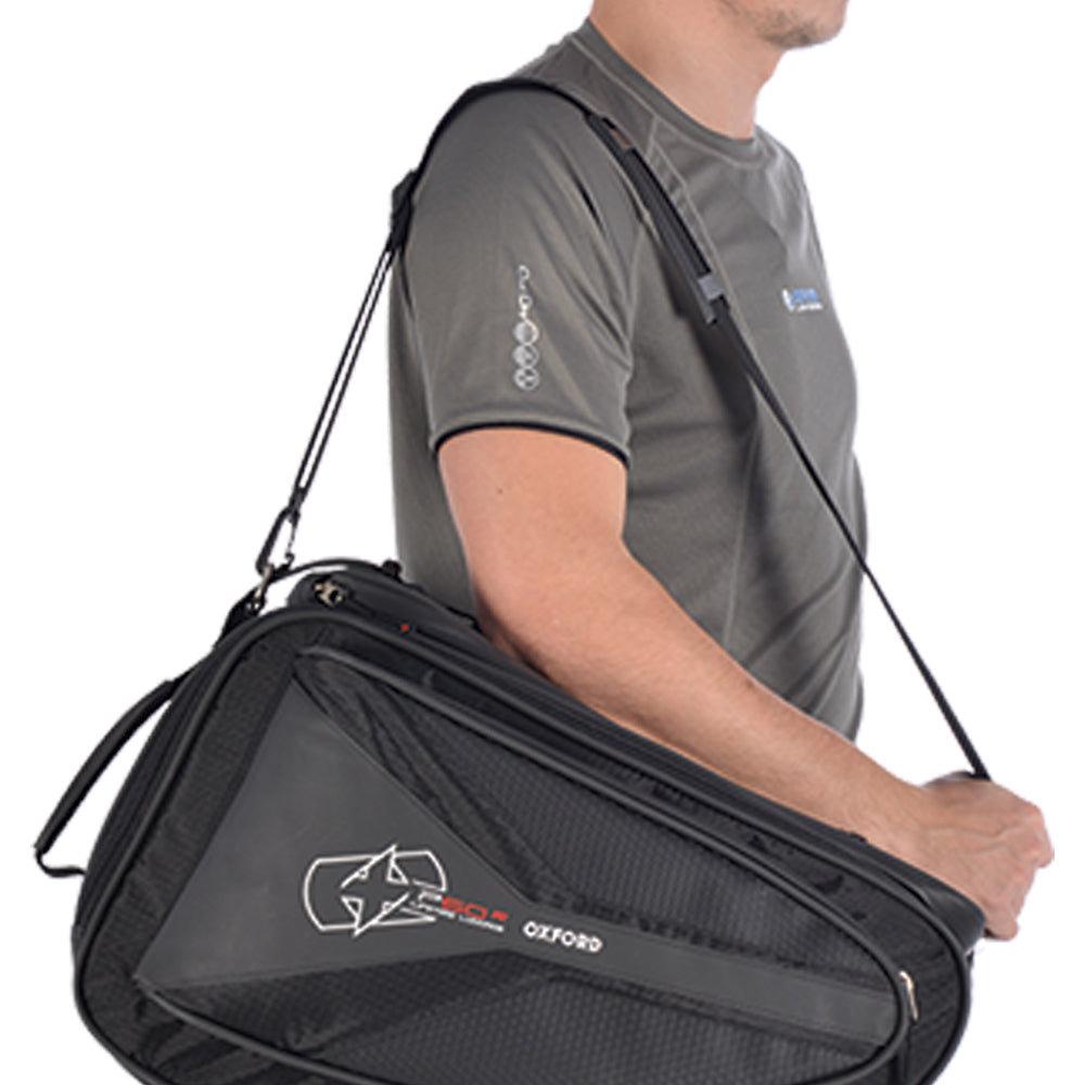 Oxford P60R Motorcycle Lifetime Panniers Motorbike Luggage 60L Black