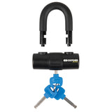 Oxford LK310 HD MAX Motorcycle Disc Lock 14mm Shackle Padlock Black