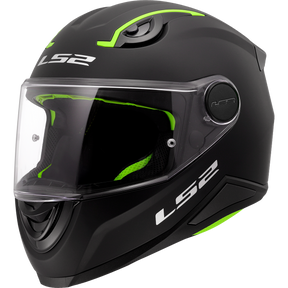LS2 FF812 KID Solid Matt Black Junior Kids Motorcycle Helmet
