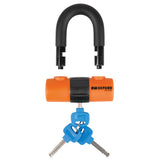 Oxford LK312 HD MAX Motorcycle Disc Lock 14mm Shackle Padlock Orange