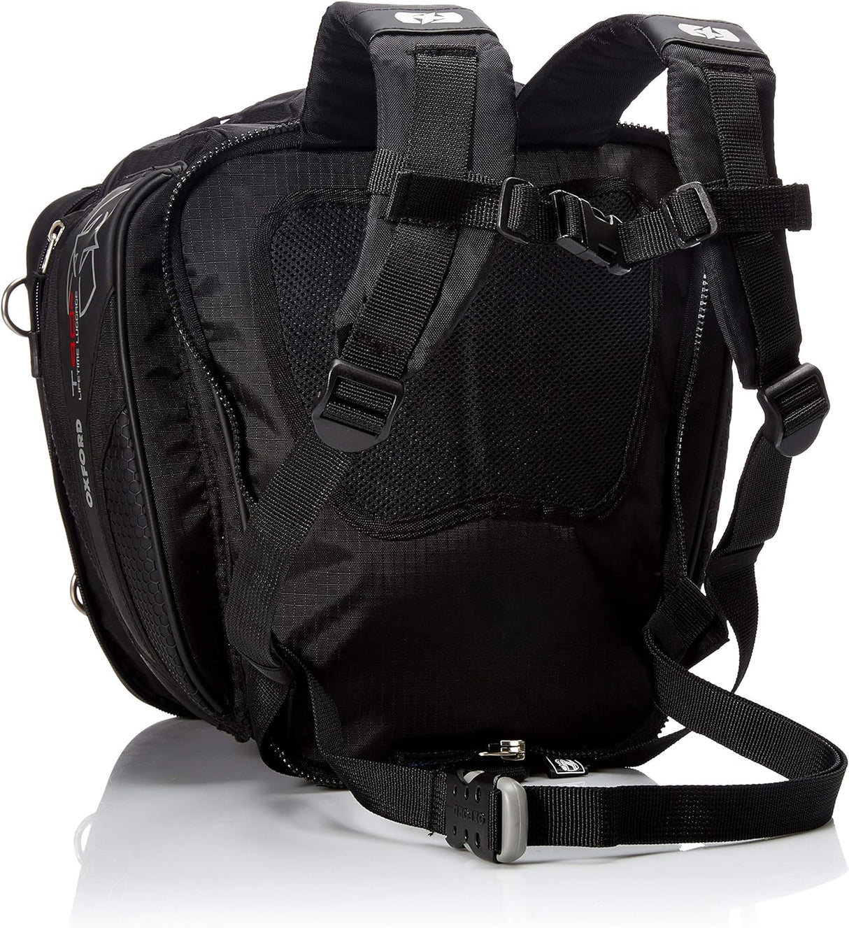 Oxford T40R Motorcycle Tailbag Tailpack Lifetime Luggage 40L Black